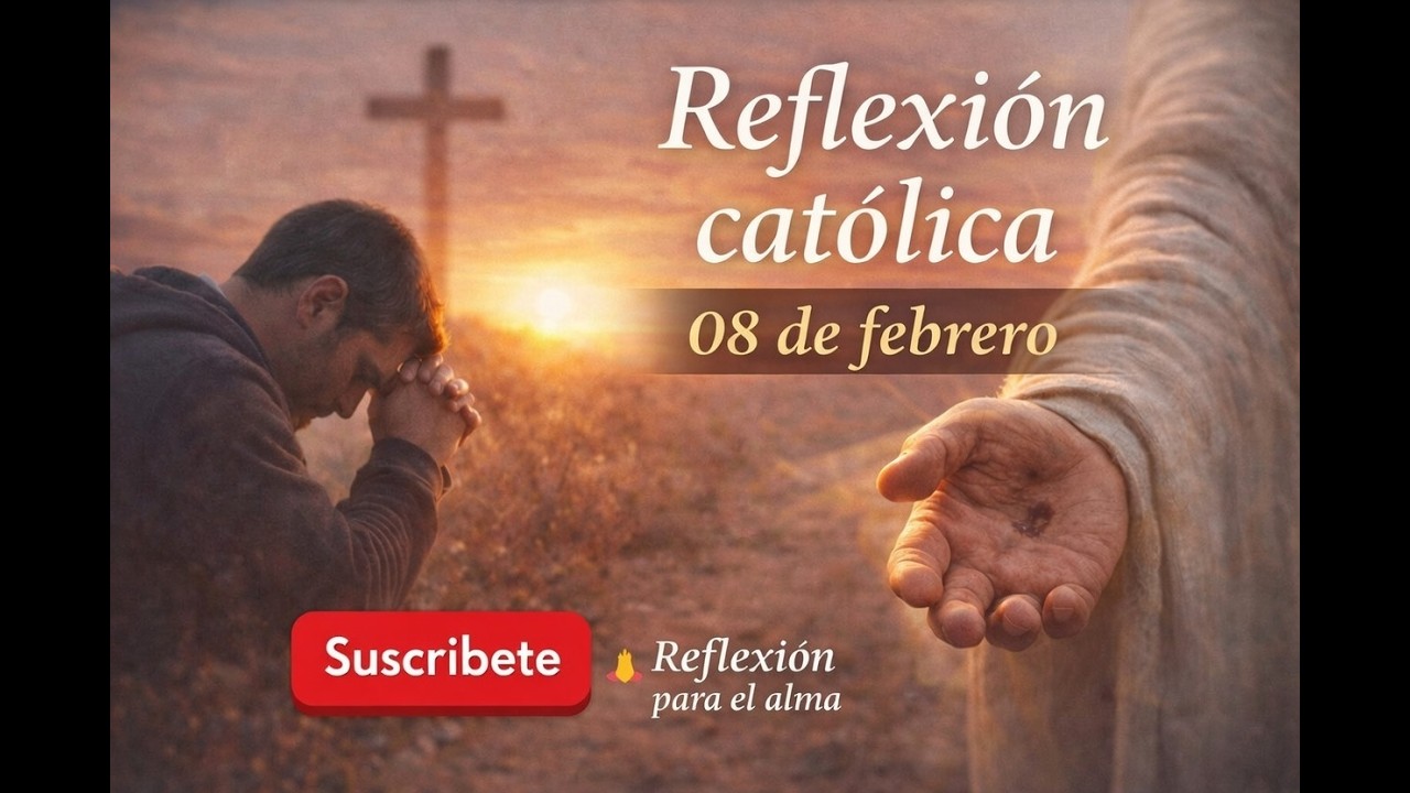 reflexión 08-02 Jesús te levanta para volver a empezar