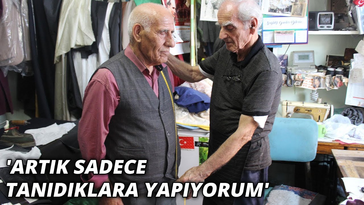 65 yıldır bu işi yapıyor... Ismarlama terziliğin son temsilcilerinden
