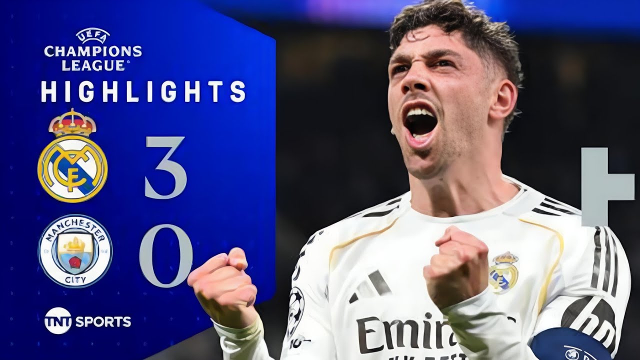 REAL MADRID 3–0 MAN CITY 😱 Federico Valverde HAT-TRICK at Bernabéu | UCL Night to Remember