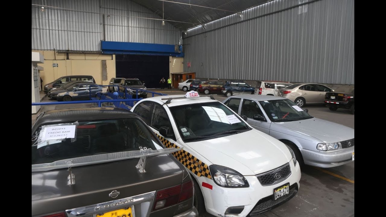 SAT remata más de 700 vehículos con precios desde 800 soles