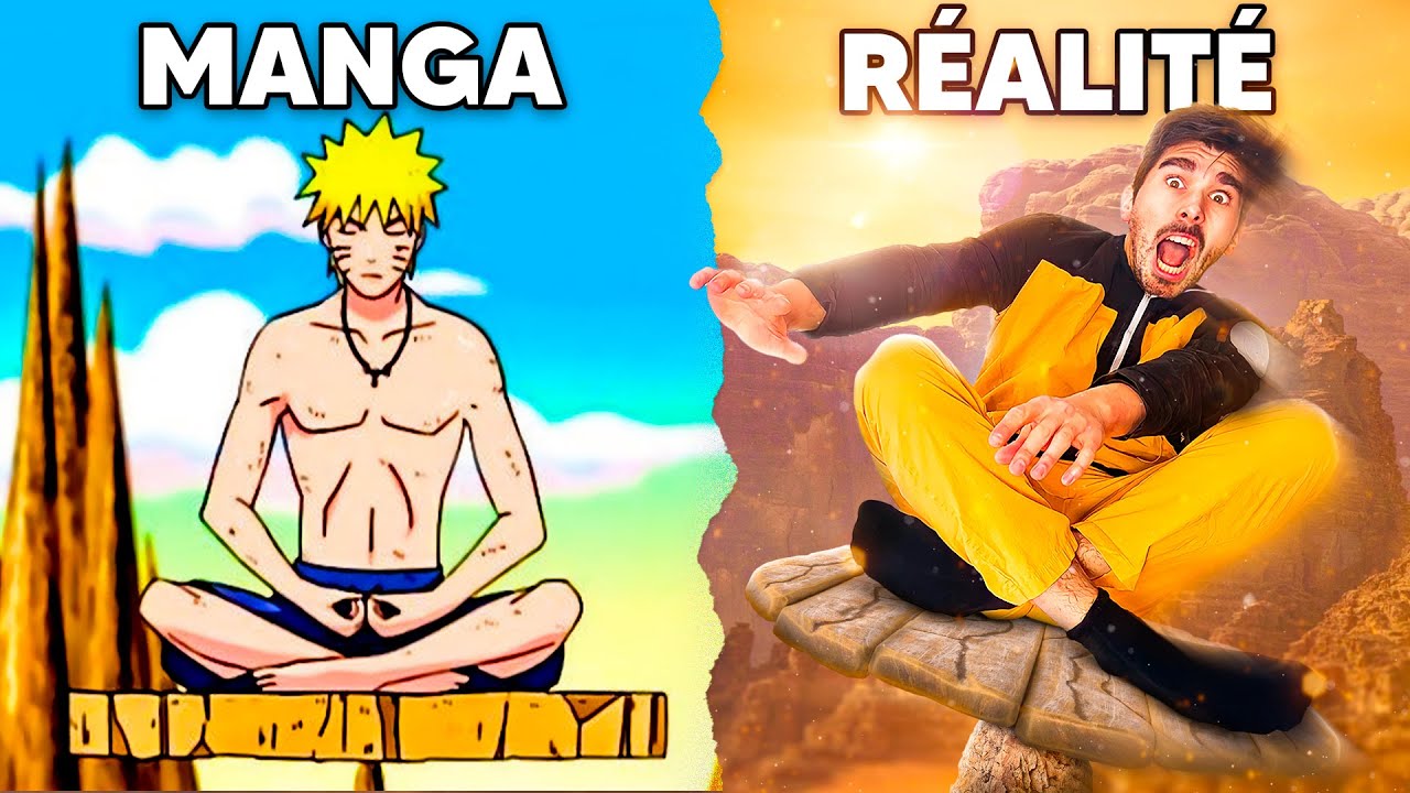 J'apprends les TECHNIQUES DES ANIMES en vrai !