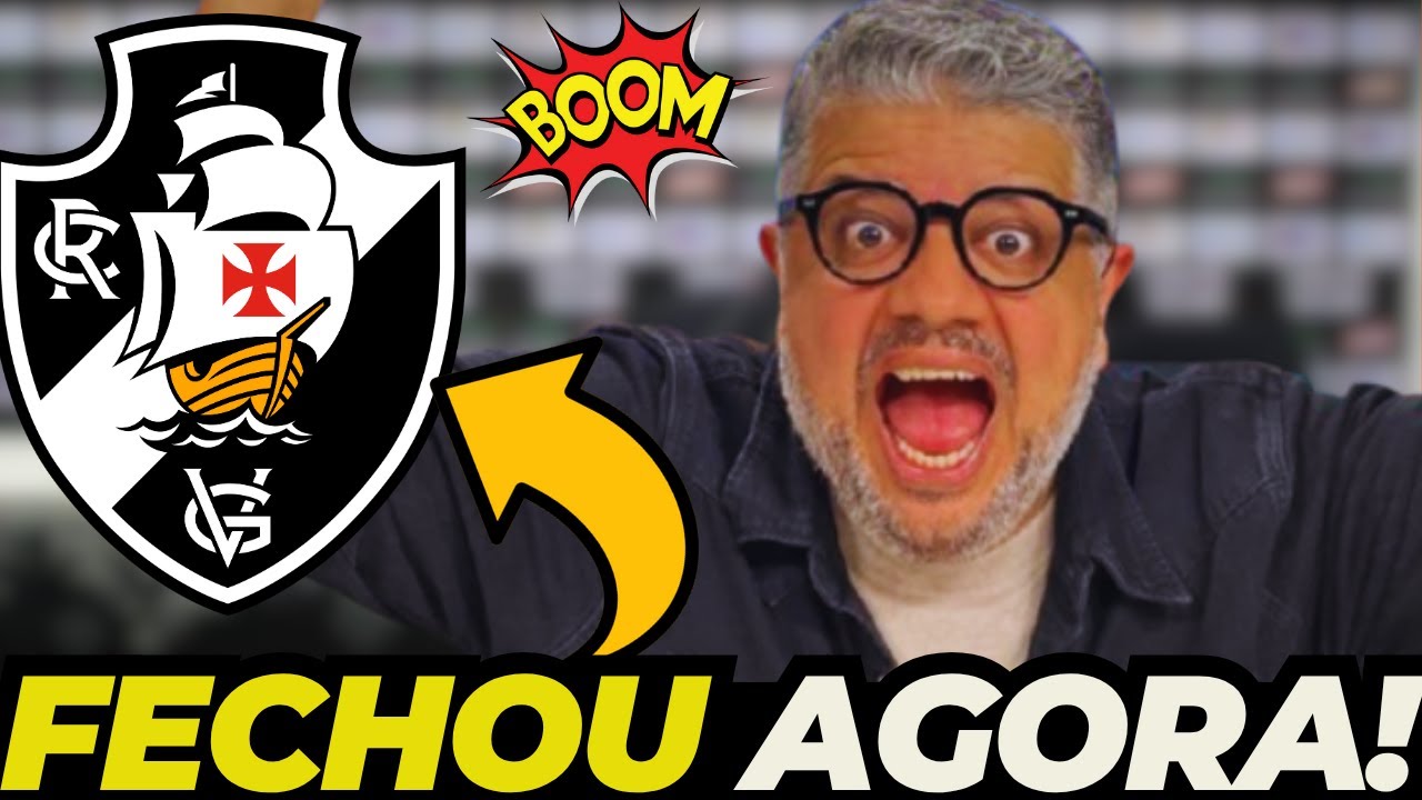 🚨AGORA🚨CONFIRMADO! VASCO FECHA ACORDO DE &Uacute;LTIMA HORA E DEIXA A TORCIDA MALUCA!
