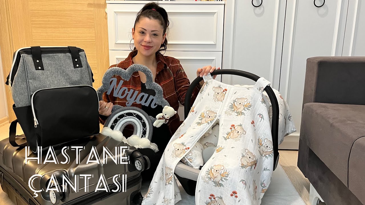 HASTANE ÇANTAMI HAZIRLADIM || HASTANE DOĞUM ÇANTASINDA NELER OLMALI | DOĞUMA HAZIRLIK