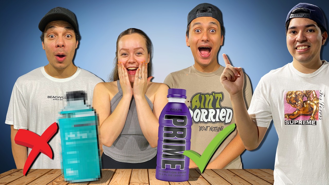 ADIVINA CUÁL ES EL PRODUCTO ORIGINAL & GANA $5,000 😱 con Yair17, Josue07 y Pau