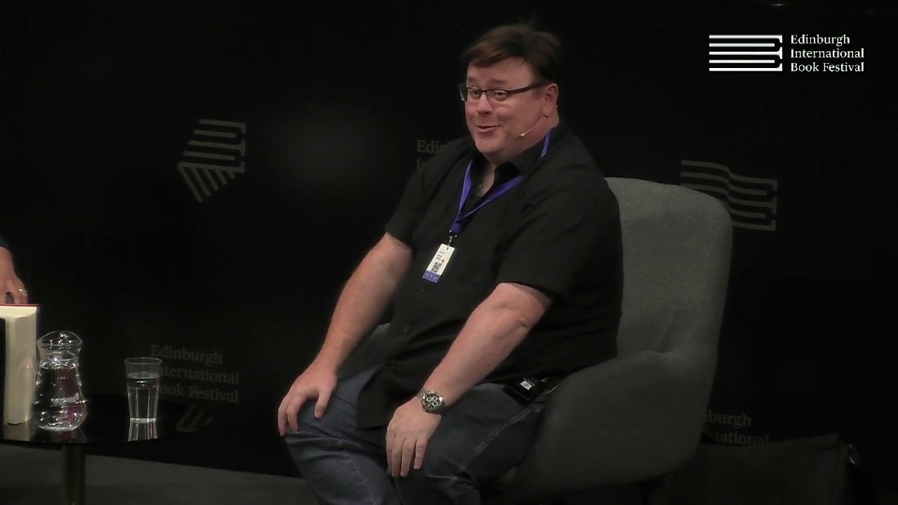 Derek Landy at the Edinburgh International Book Festival