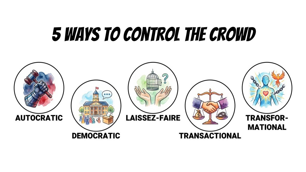 Power Play #1: 5 Leadership Styles: How to Master the Crowd in Chaos