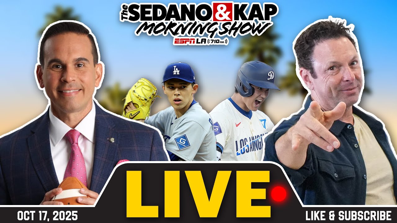 Dodgers Can ADVANCE to World Series TONIGHT! 🥳| Will Puka Play in London? - Sedano & Kap 10-17-25
