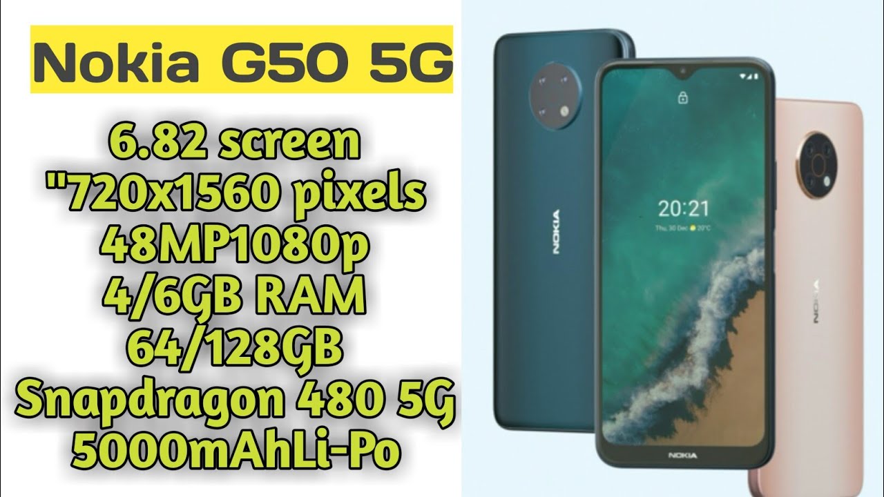 The Best Slim Nokia G50 5G mobile | Triple camera | Gadgets Tech