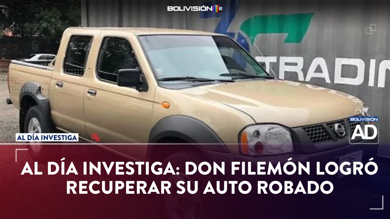 Al Día Investiga: Don Filemón logró recuperar su auto robado