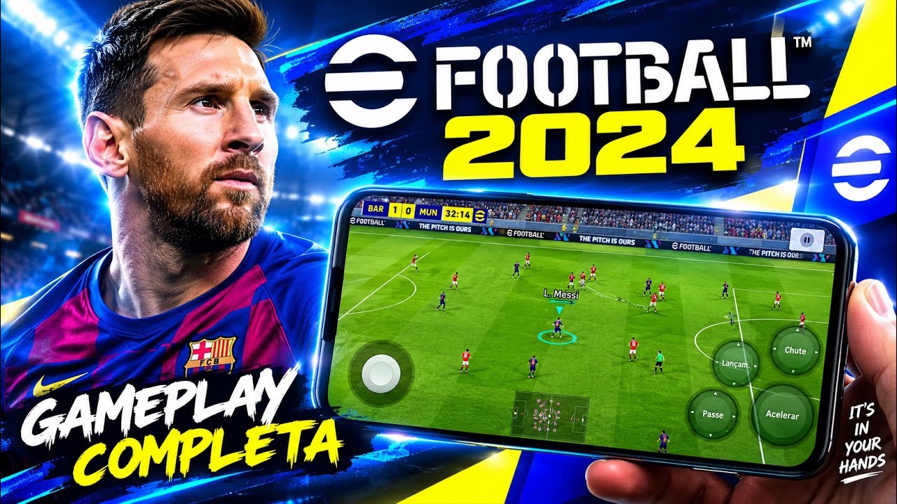 PES 2024 Mobile: NOVA ATUALIZA&Ccedil;&Atilde;O Chegou!