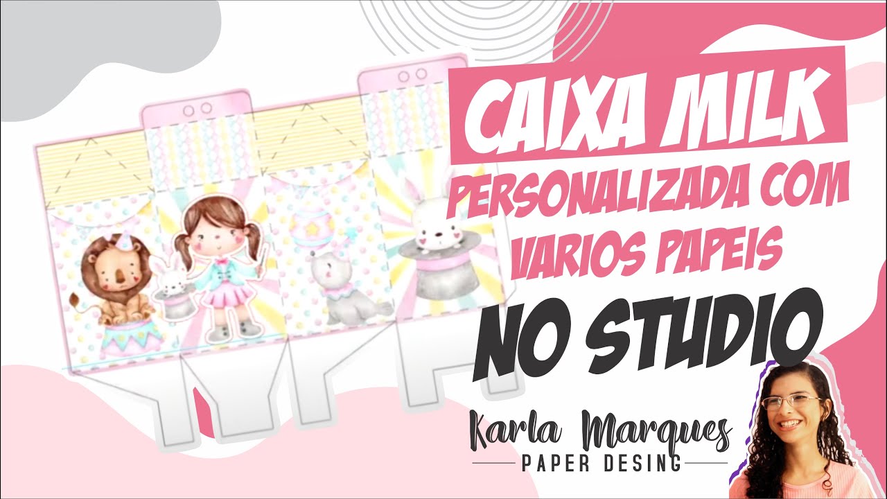 COMO FAZER ARTE PARA CAIXA MILK NO STUDIO SILHOUETTE