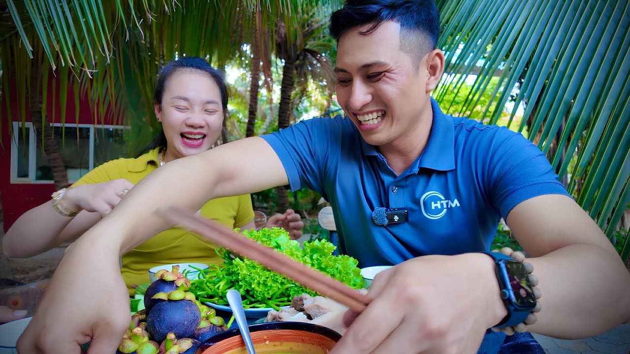 Cùng Em Nguyên Làm Món Mực Hấp Cuốn Bánh Tráng Chấm Mắm Nêm