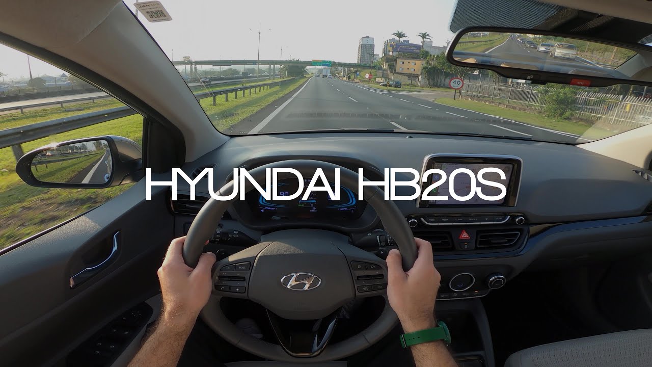 POV Drive | Hyundai HB20S Platinum Plus 2024 [4K]