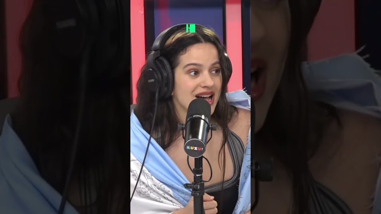 Rosalía cantó 