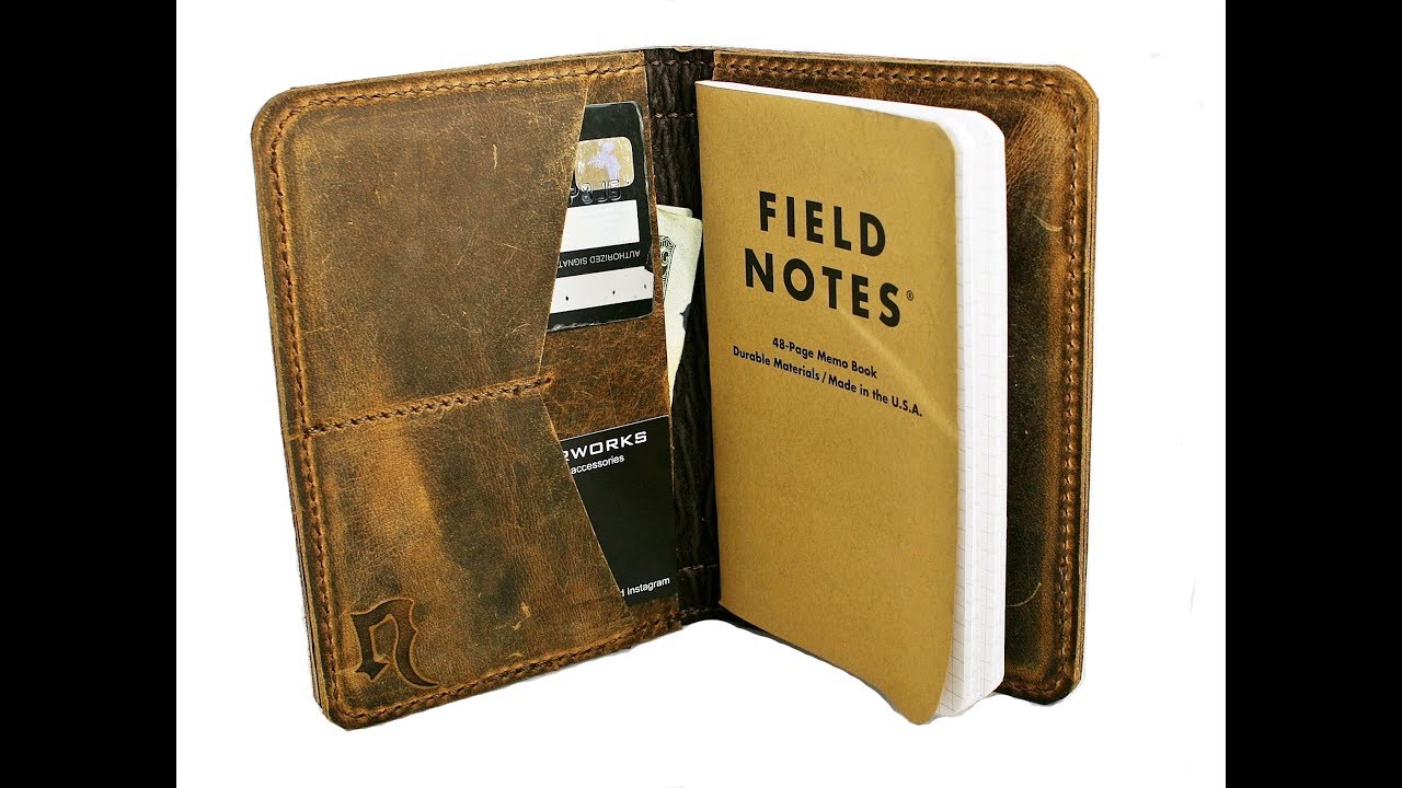 Making the Leather Field Notes Wallet