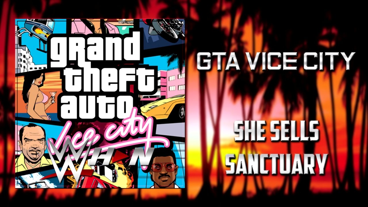 GTA Vice City | The Cult - She Sells Sanctuary [V-Rock] + AE (Arena Effects)