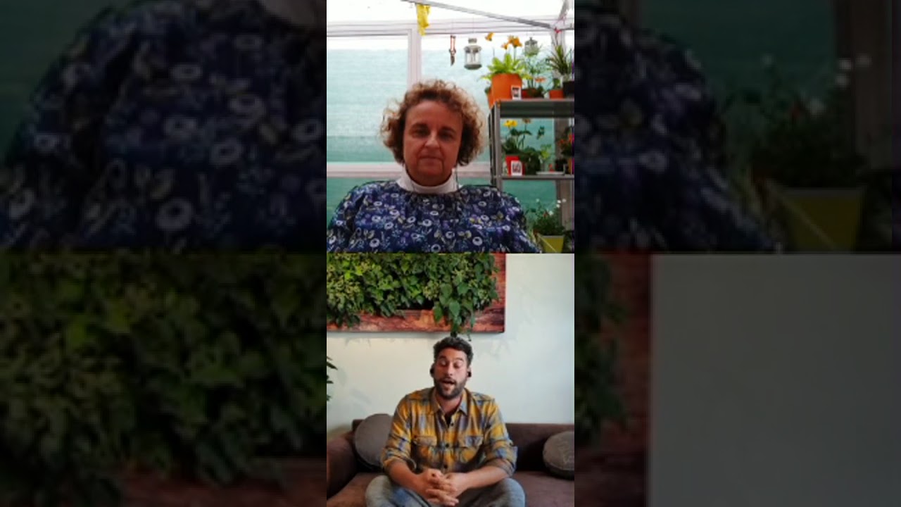#verticharlas nº 3 charlando bajo el jardín vertical con Fede  Pérez Tkaczic de @greentec.argentina