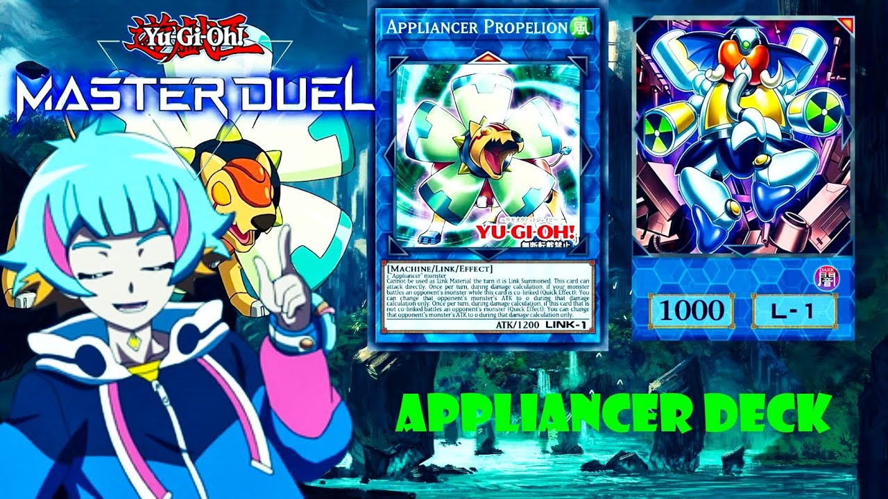 (Yu-Gi-Oh! Master Duel) fun deck!!Appliancer deck,Appliancer Propelion