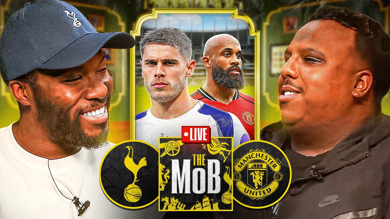 SPURS 2-2 MAN UTD | THE MOB LIVE