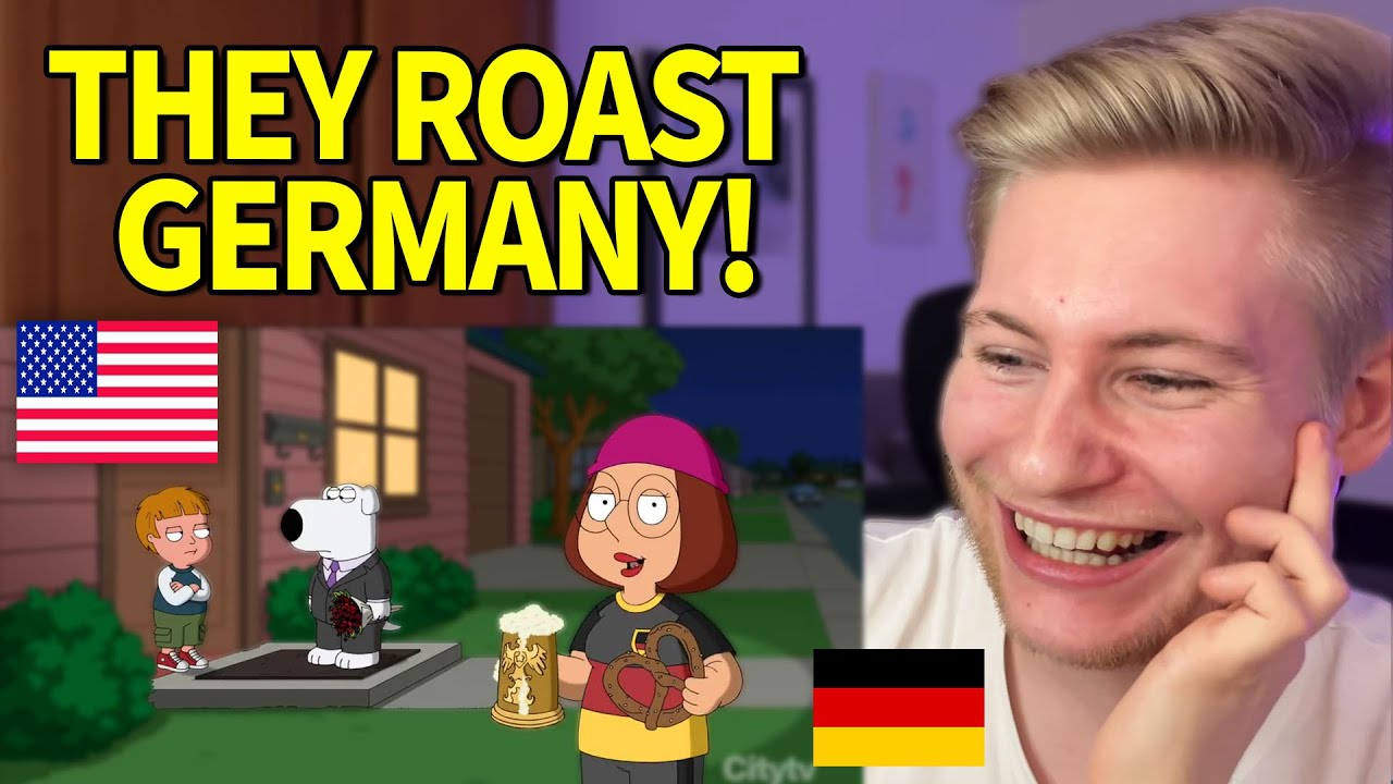 HUMORLESS GERMAN reacts to Family Guy ROASTING GERMANY