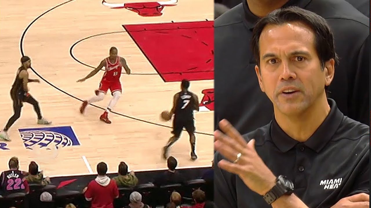 Erik Spoelstra Designed the Greatest Inbounds Play to Fool the Chicago Bulls!🔥
