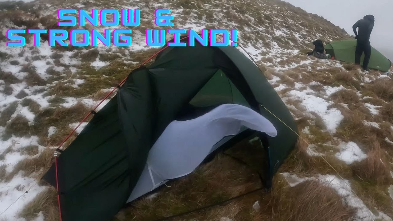 Winter Wild Camping In Heavy SNOW! - Testing The Southern Cross 1!