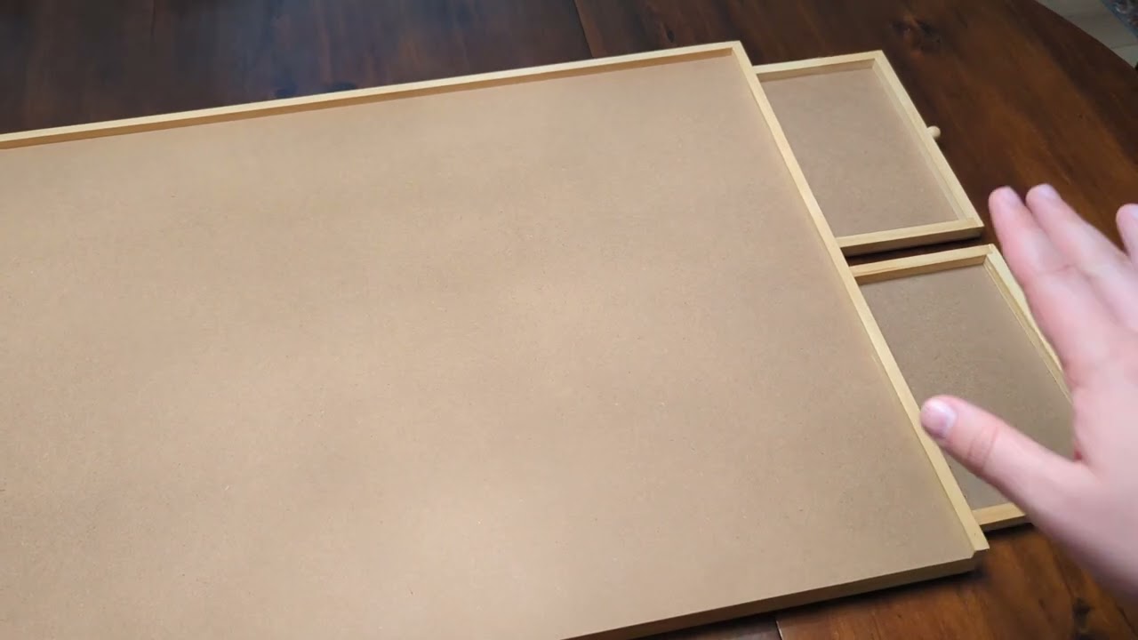 Watch Before Buying - Jigsaw Puzzle Board With Drawers