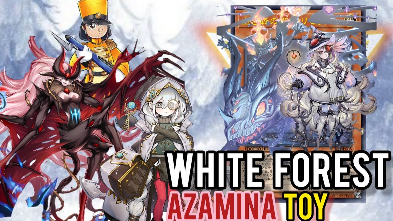 WHITE FOREST AZAMINA DECK NEW CARDS OCTOBER 2024 | REPLAYS 📼 + DECKLIST 📝 | EDOPro DUELS