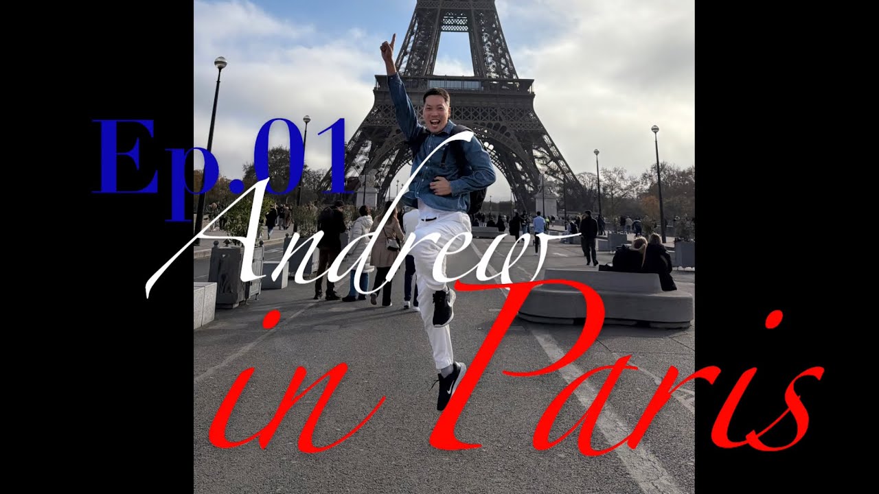 Ep.01 Andrew 파리에가다. ｜파리공항에서 에펠탑가는법 ｜파리지하철,RER타는법 + 파리여행브이로그