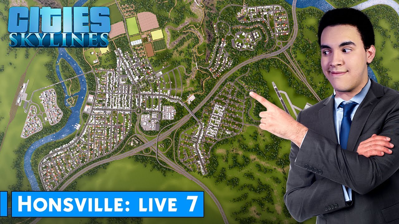 🔴 Construindo Cidade Realista com a Nova Atualiza&ccedil;&atilde;o e DLCs do CITIES: SKYLINES