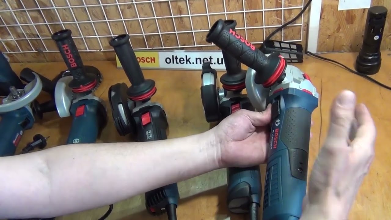 Обновление болгарок Bosch для 125 мм дисков: обзор, сравнение. GWS 12-125s GWS 14-125s GWS 17-125s