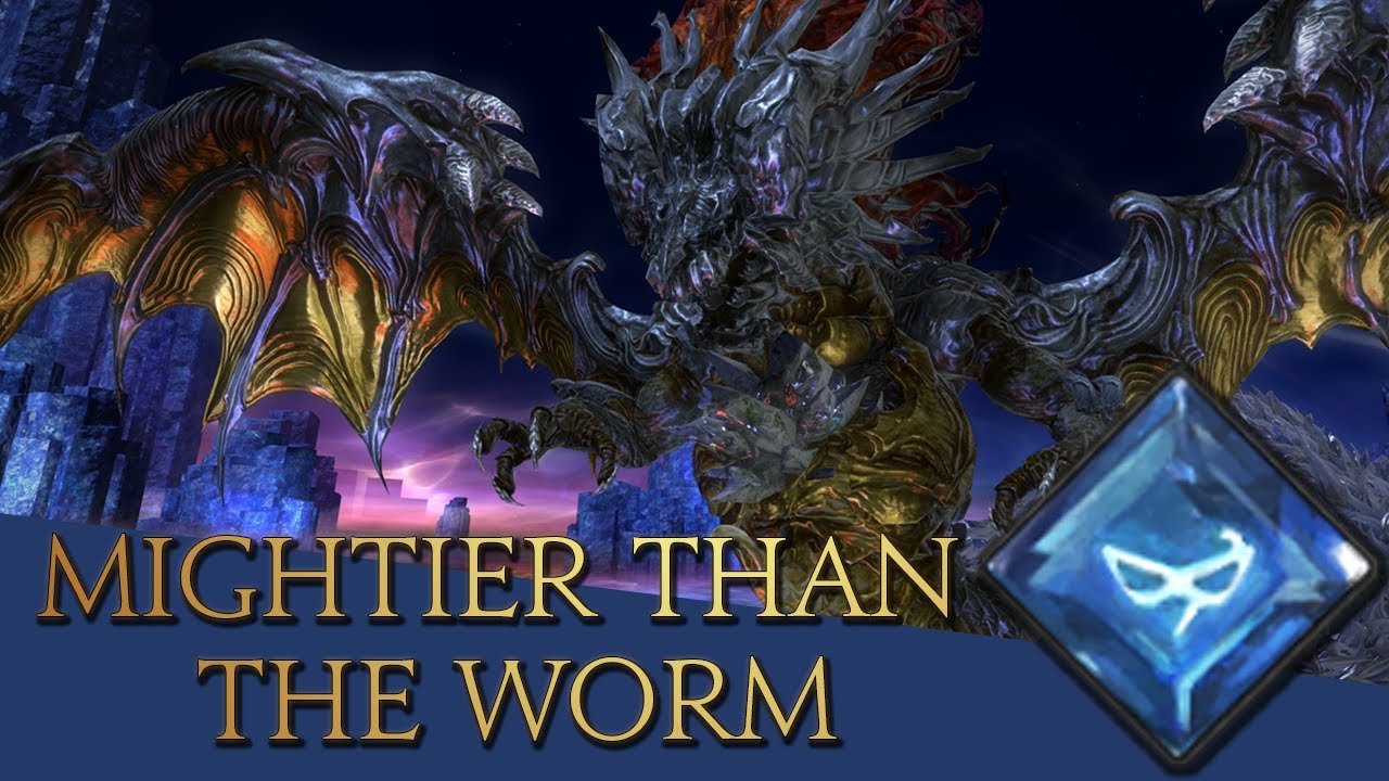 FFXIV: Blue Mage | Shinryu (Extreme) | Mightier than the Worm | Tank PoV