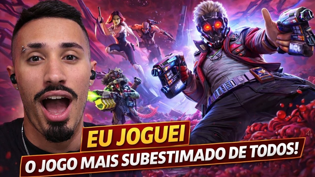 Joguei o jogo mais superestimado de todos | Guardiões da Galáxia 