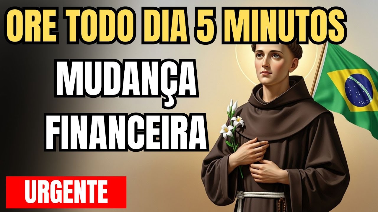 Reze esta oração por 5 minutos e receba uma ajuda financeira urgente HOJE com Santo Antônio