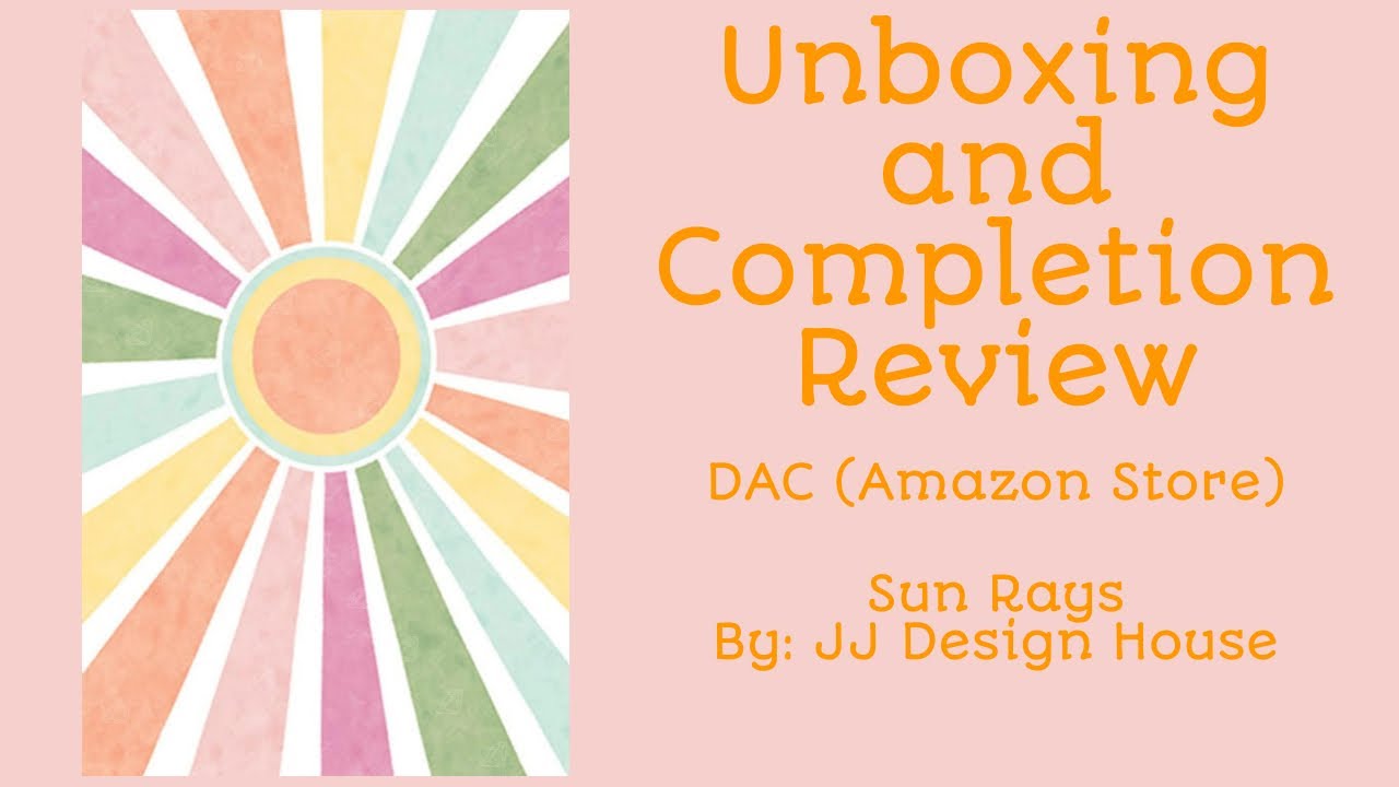Unboxing And Completion Review - DAC (Amazon Store) Sun Rays