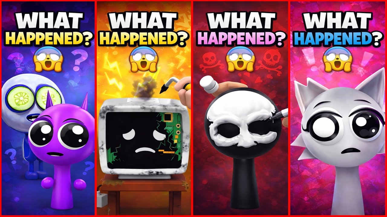 WHAT HAPPENED?! 😱 Sprunki Characters Explained