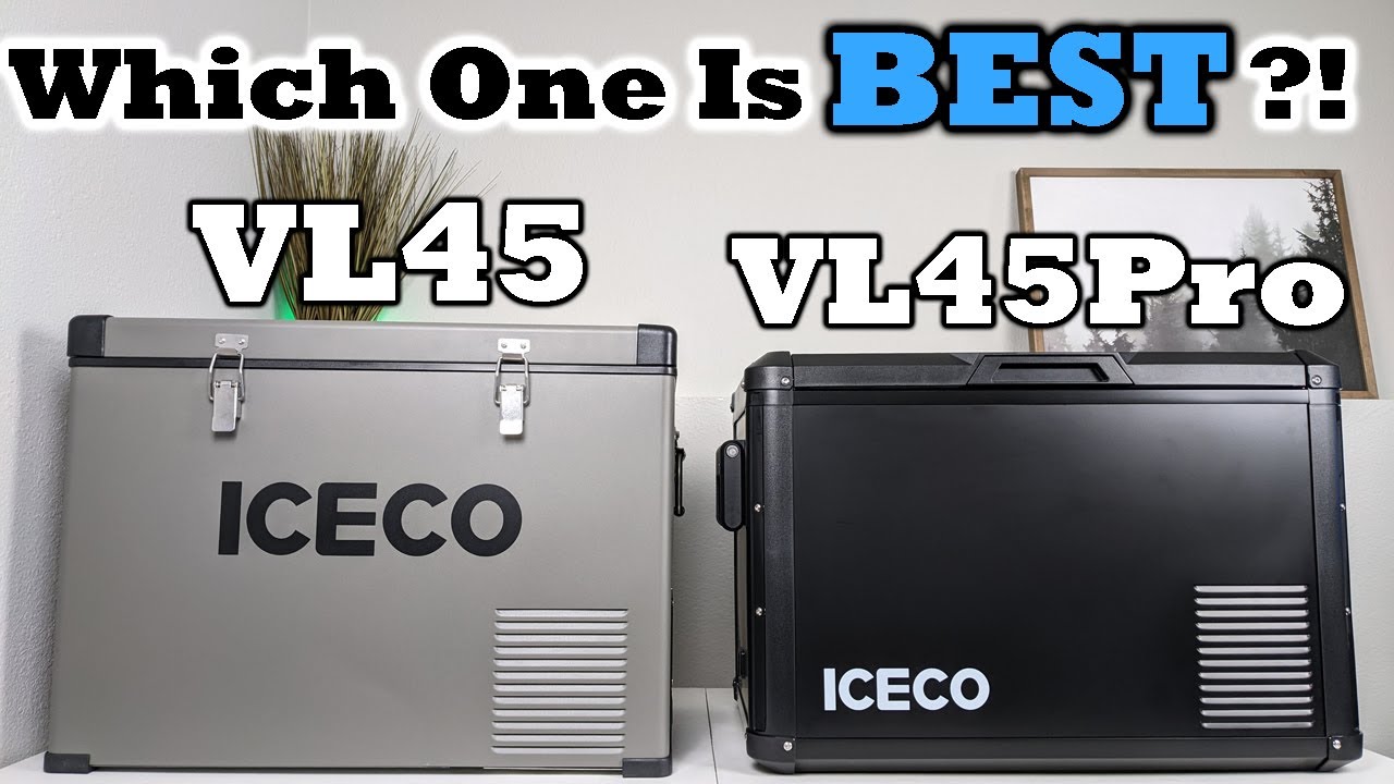 ICECO VL45 и VL45Pro — прямое сравнение портативных холодильников! Рассматриваем производительнос...