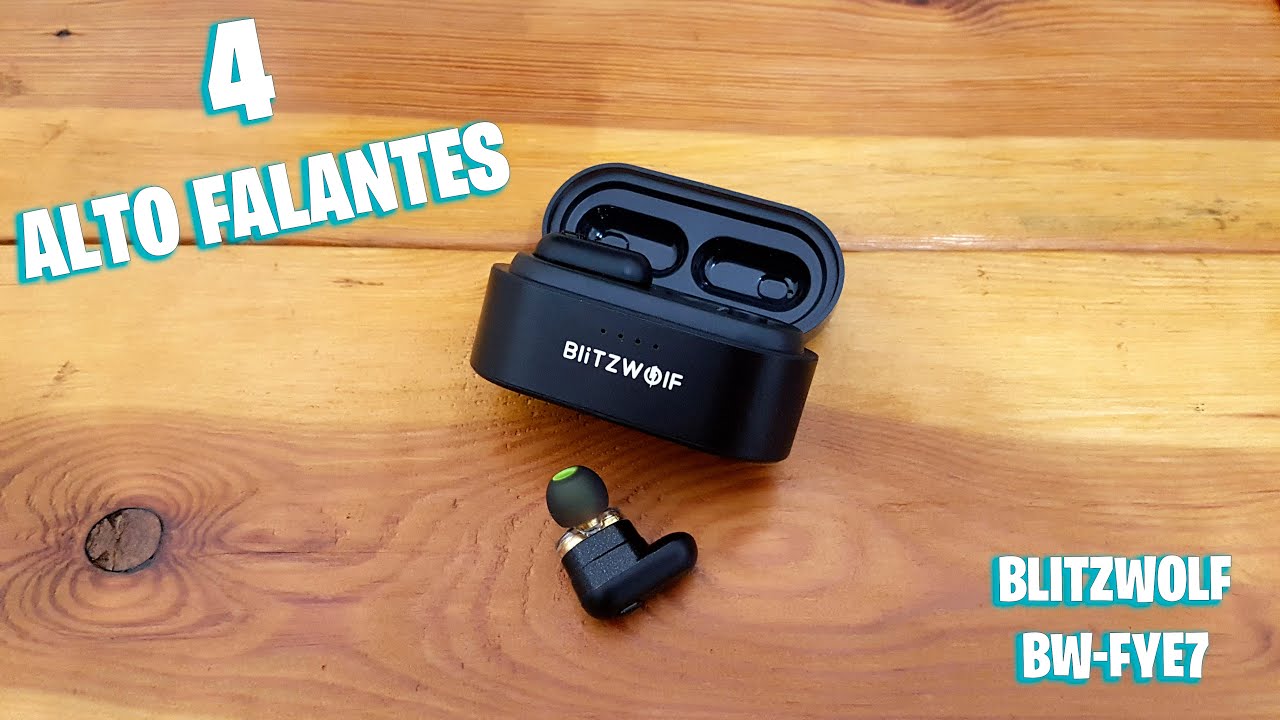 BLITZWOLF BW-FYE7 | FONE DE OUVIDO SEM FIO DUAL DRIVER!