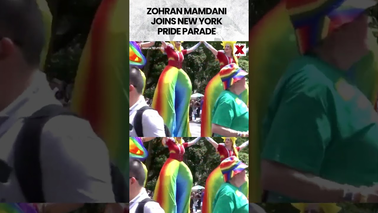 #prideparade | Millions Celebrate New York Pride Parade With Mayor Zohran Mamdani #newyork