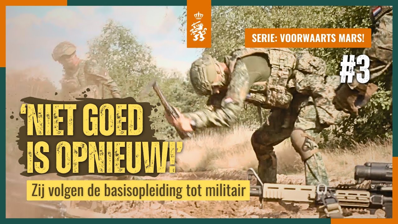 De eerste nacht in het bos tijdens bivak | Serie: Voorwaarts Mars! Ik word militair | Aflevering 3