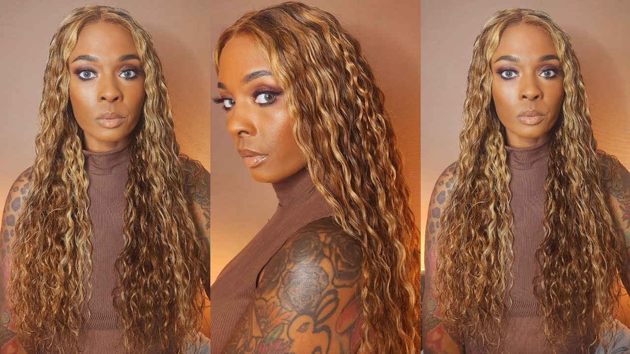 Affordable Honey Blonde Water Wave Wig ft Julia Hair ♥️