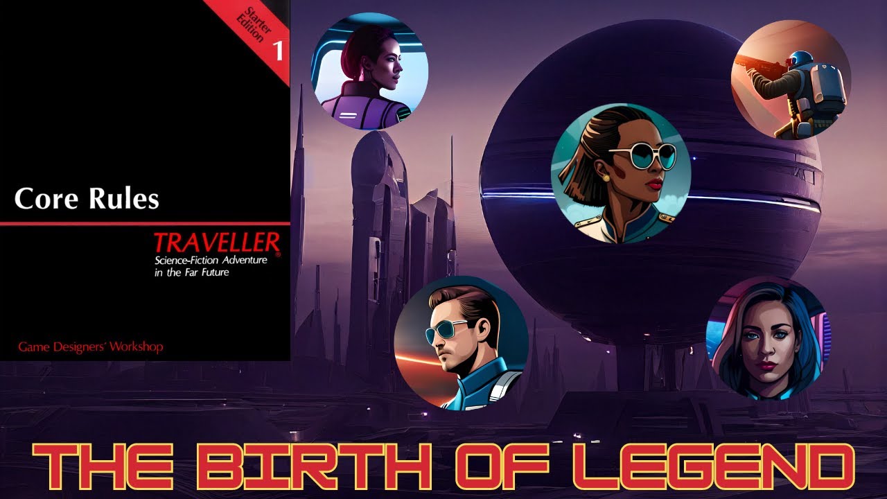 Traveller RPG Character Creation - The 💫DANGEROUS💫 Business of Living