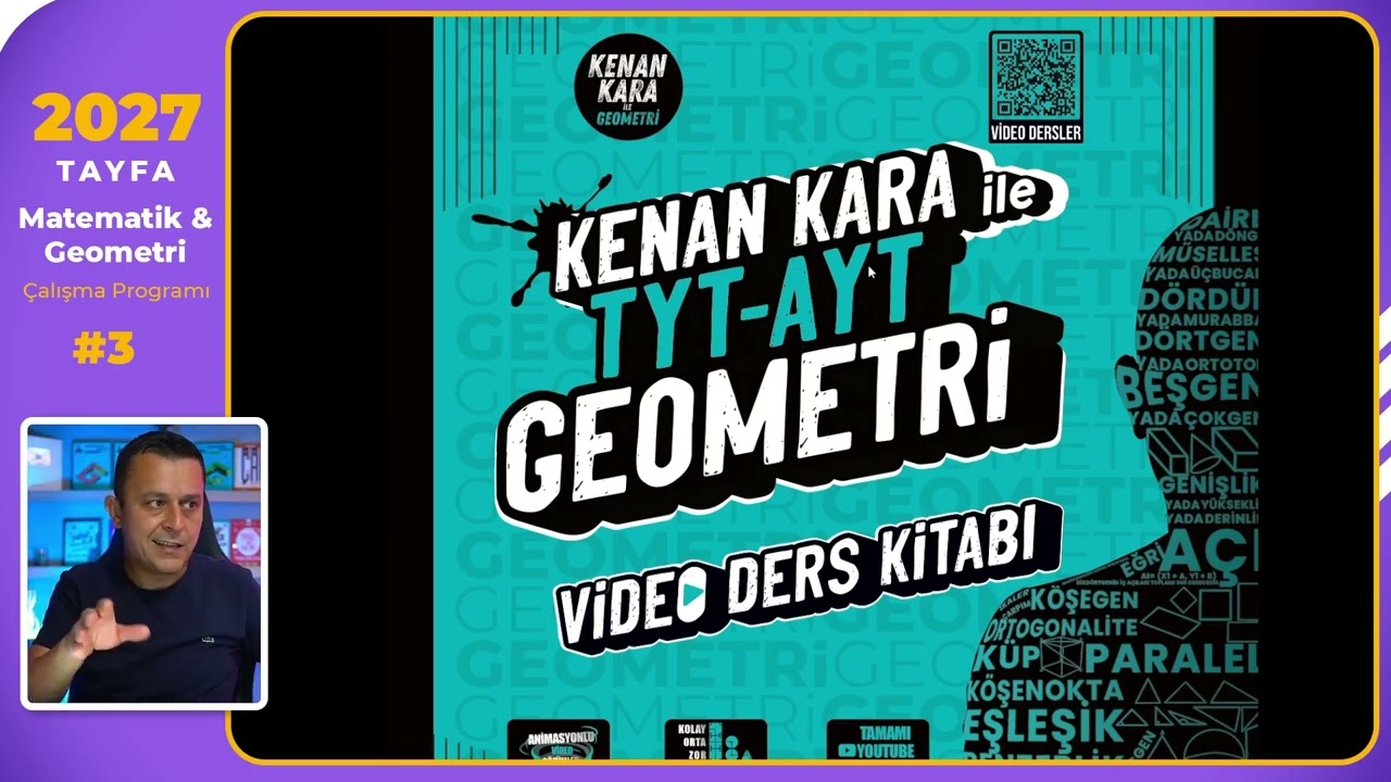 2027 Tayfa MATEMATİK - GEOMETRİ &Ccedil;alışma Programı 3🔥 @merthoca