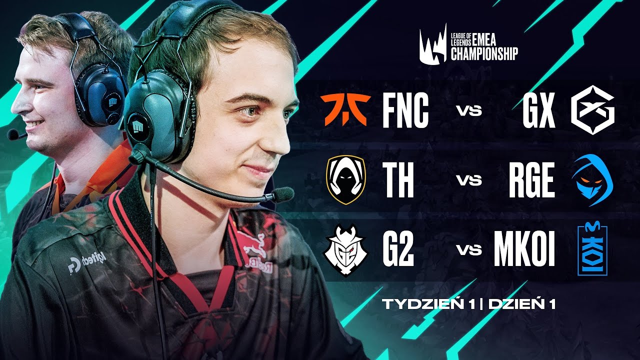 🔴LEC SPRING SPLIT W1D1🔴Komentarz: Nervarien, LeoFromKorea, Jaskier🔴
