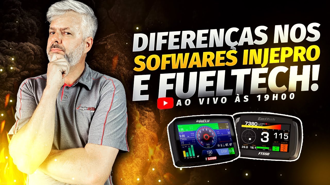 Comunidade InjectionSchool - Aula #122 - Entenda as diferenças entre os softwares InjePro e Fueltech