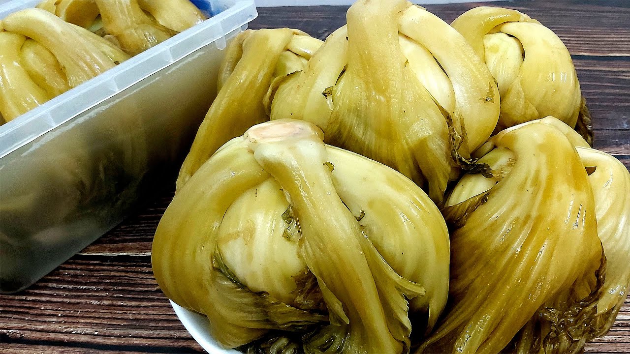 Công thức cách làm Dưa Cải chua ngon giòn vàng óng an toàn đón Tết 2020 của Hồng Thanh Food