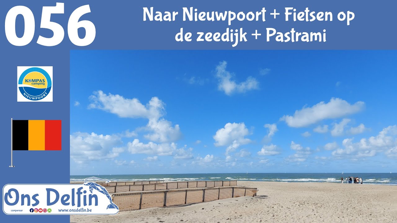 056 Nieuwpoort, Fietsen op de zeedijk, Pastrami