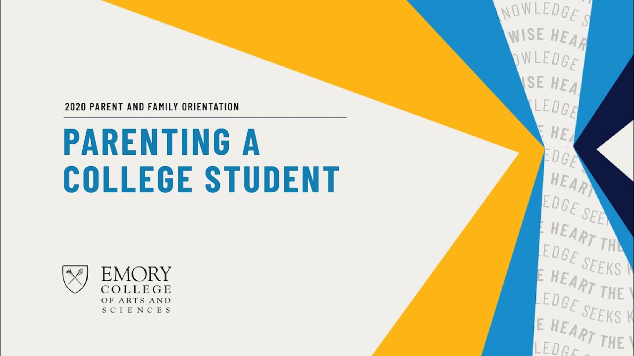 Parenting a College Student