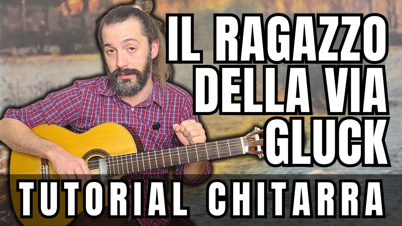 Il ragazzo della via Gluck - Adriano Celentano | Lezione di chitarra completa