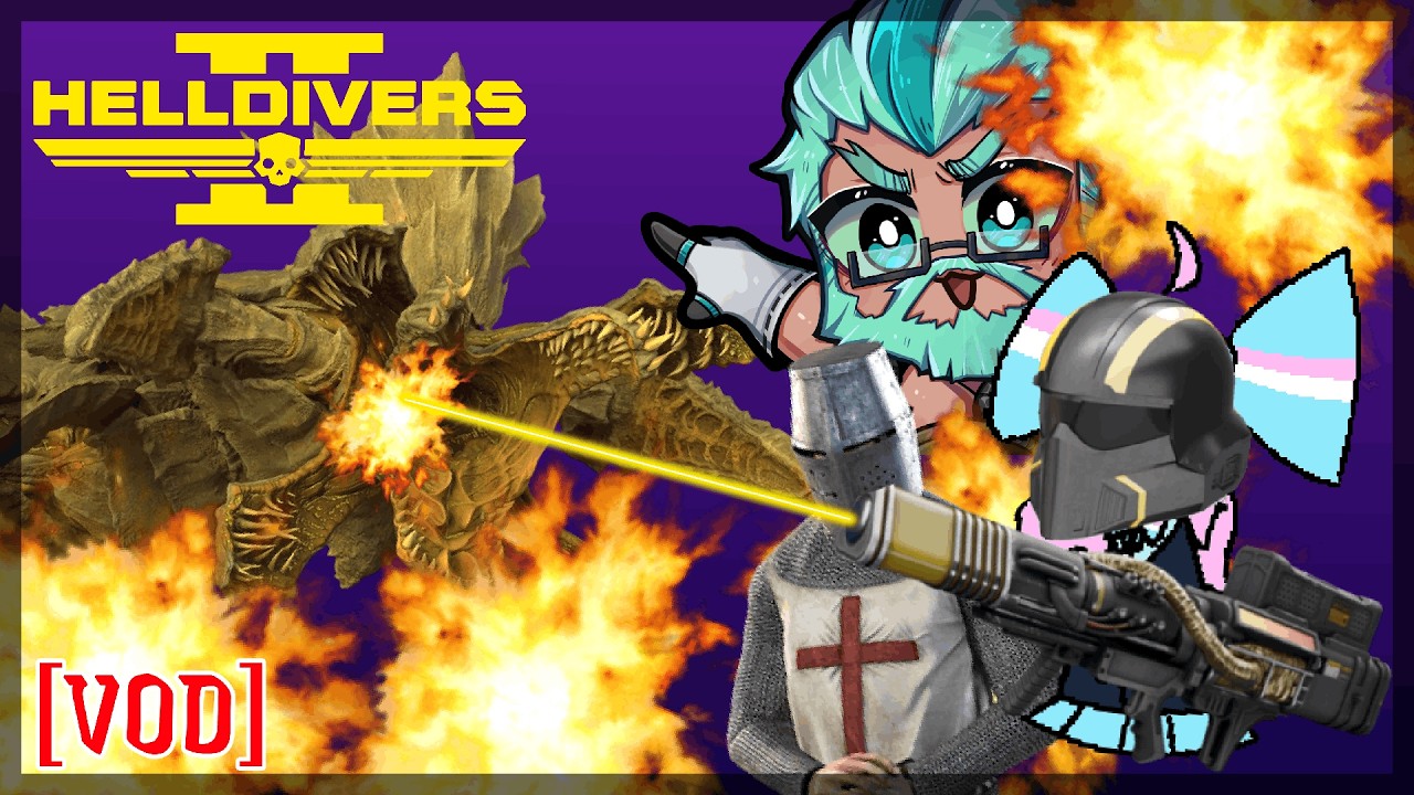 HELLDIVERS 2 w/ the homies! (VOD)  2/23/2026
